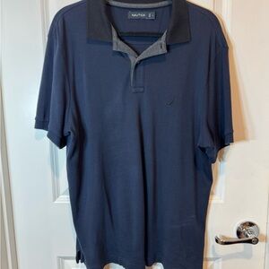 Nautica Men's Dark Blue Polo Shirt